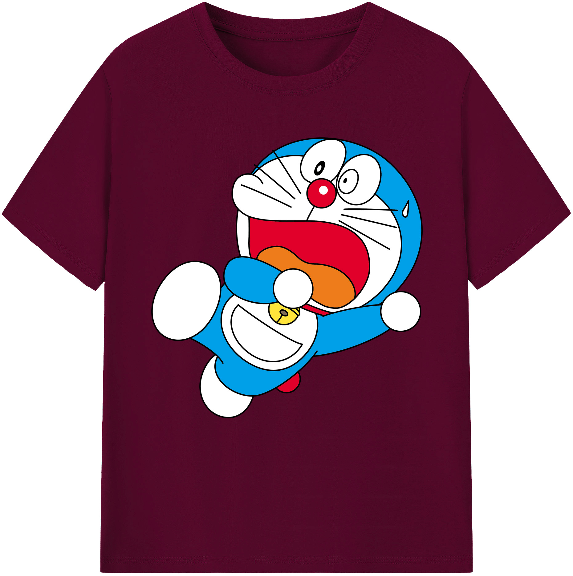（画像用） ドラえもん Doraemon レディースカジュアルプリントTシャツ（綿100％）